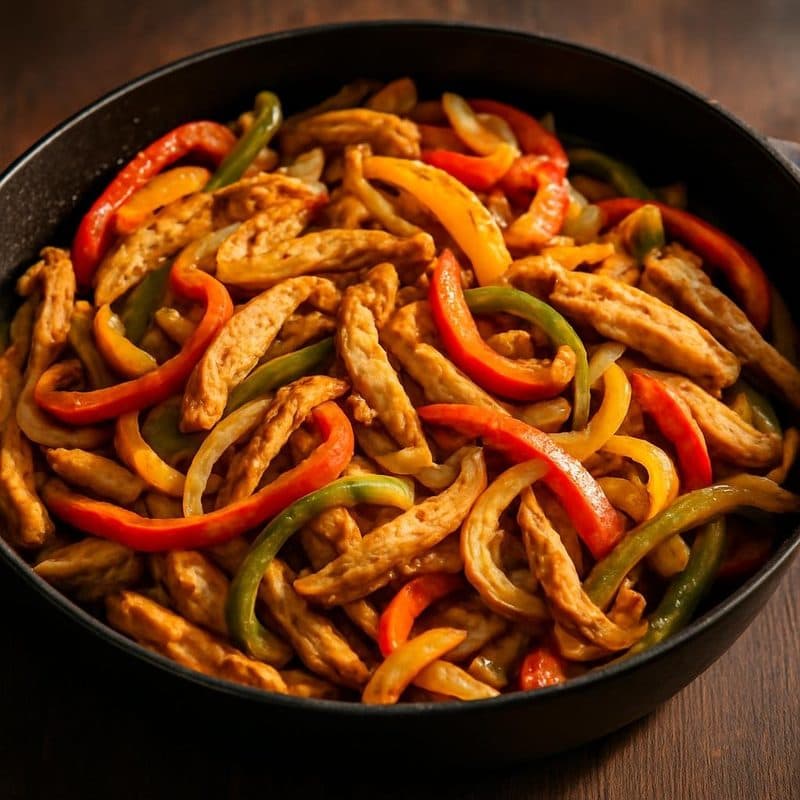 Fajitas de pollo