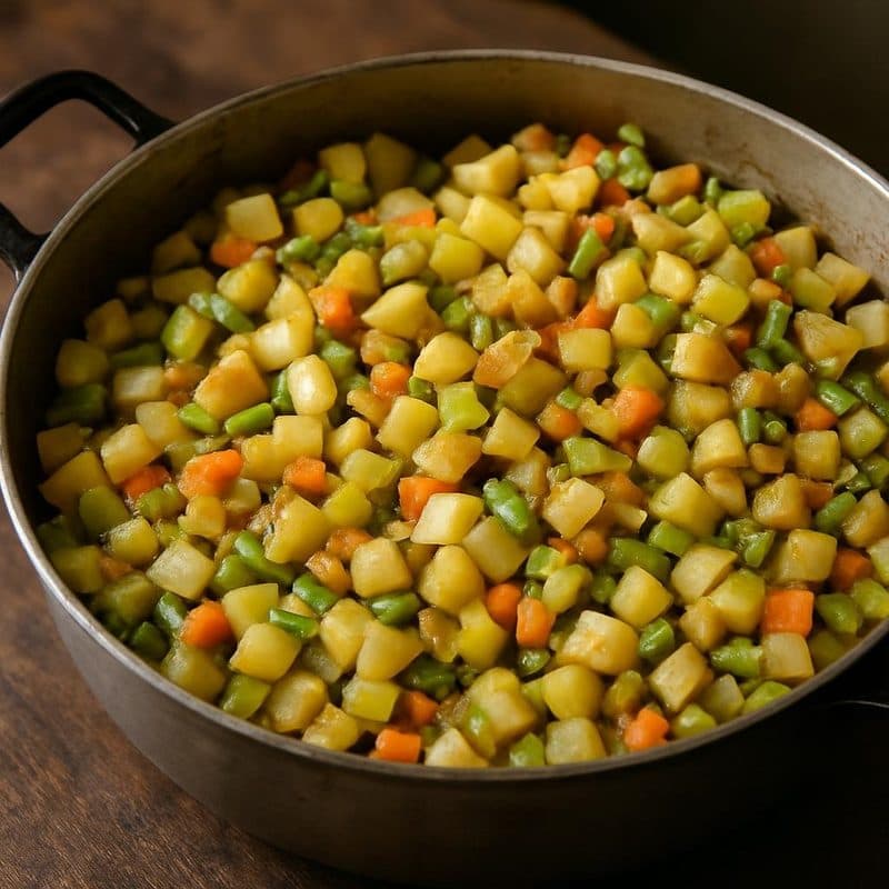 Picadillo chayote