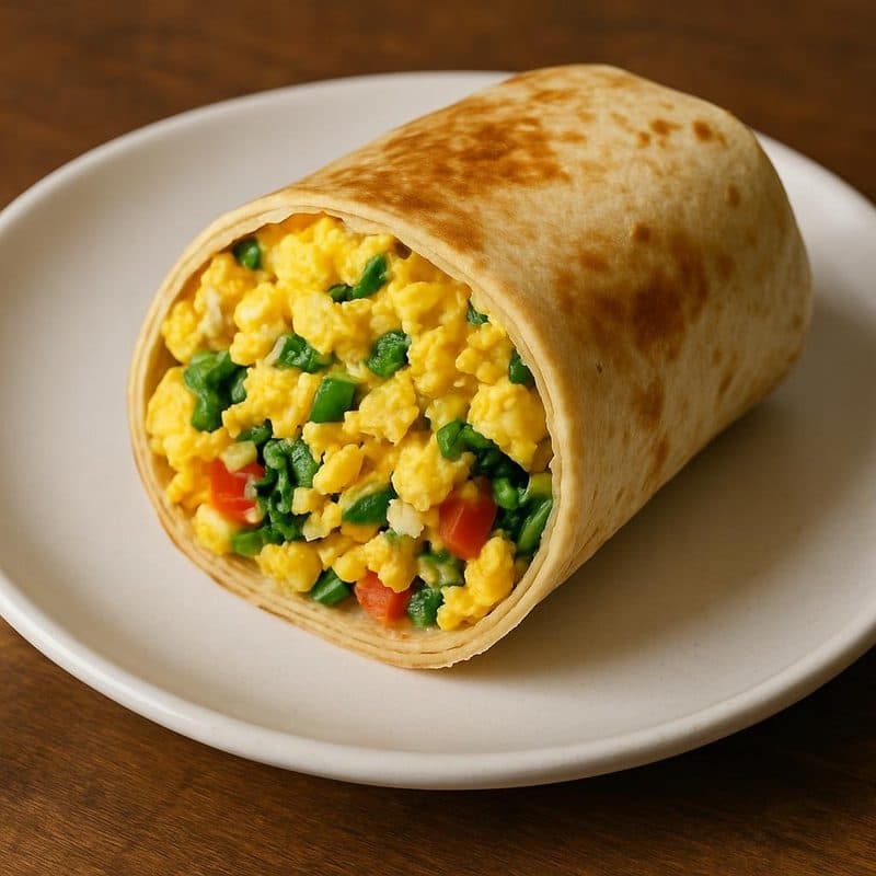 Wrap de huevo